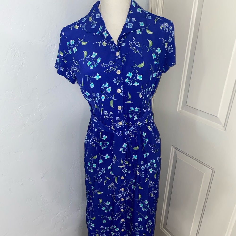 Vintage floral dress